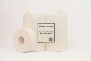 Jumbo Toilet Roll 2PLY 8 Rolls