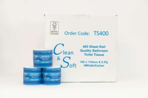 Toilet Tissue 2PLY 400 Sheets