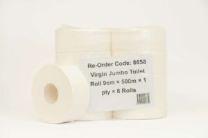 Jumbo Toilet Roll 500M 1PLY