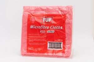 Microfibre Cloths Red 10 Pack