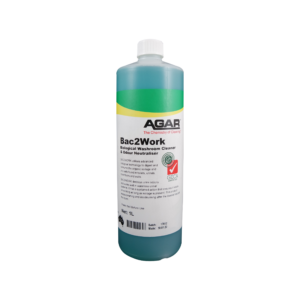 AGAR Bac2Work Washroom Cleaner and Odour Neutraliser 1L