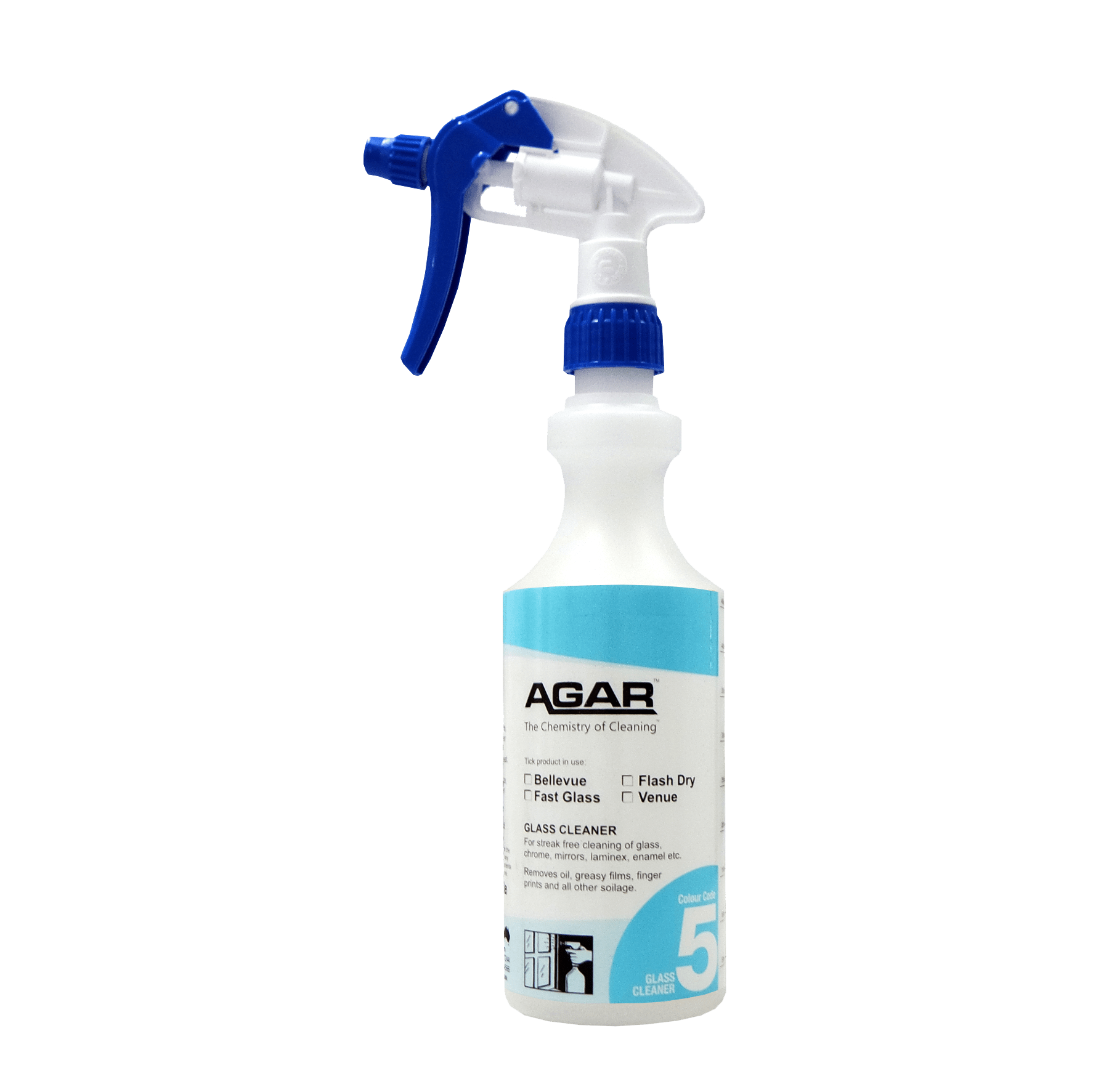 AGAR No. 5 Glass Cleaners 500ml Spray Bottle