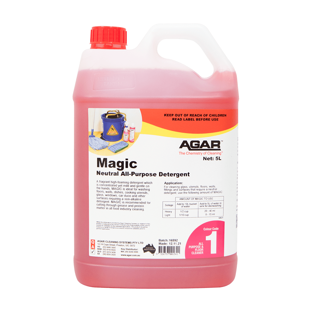 AGAR Magic Neutral All-Purpose Detergent 5L