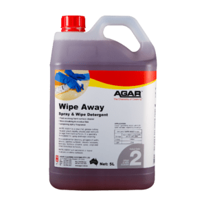 AGAR Wipe Away Spray and Wipe Detergent 5L