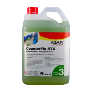 AGAR CounterFlu RTU Hospital Grade Disinfectant 5L bottle